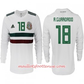 Maillot/Tenue Mexique A.GUARDADO 18 Extérieur Coupe du monde 2018 Manche Longue